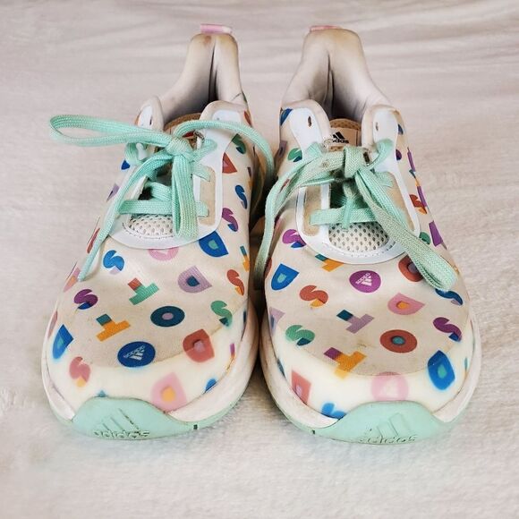 Adidas Legos DOTS Fortarun Running Shoes Size 4.5 - Picture 3 of 11